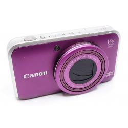 Aparat Canon PowerShot SX210 IS 14.1 MP 14x Zoom HD OIS Purpurowy