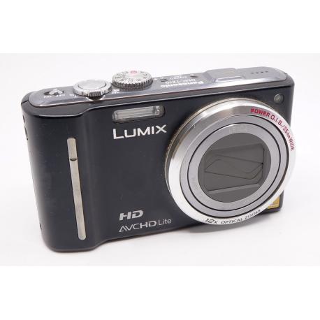 Aparat Panasonic Lumix DMC-TZ10 12.1 MP 12x Zoom Optyczny GPS HD Czarny