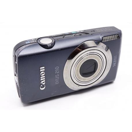 Aparat Canon IXUS 210 14.1 MP 5x Zoom Optyczny 24 mm HD LCD Granatowy