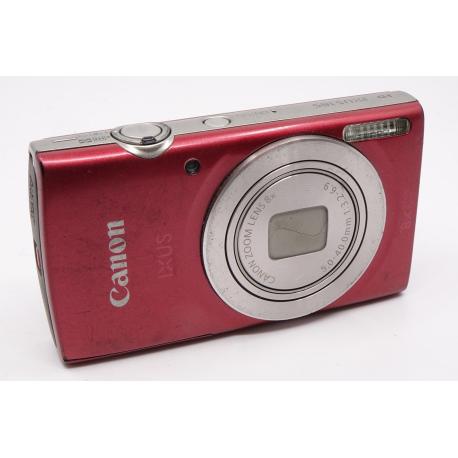 Aparat Canon IXUS 185 20 MP 8x Zoom Optyczny 28 mm HD Czerwony