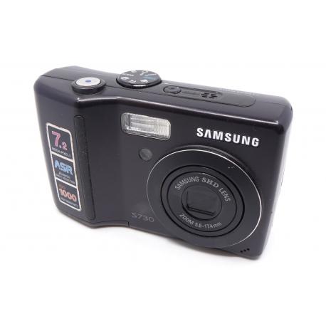 Aparat Samsung S730 7.2 MP 3x Zoom Optyczny LCD Czarny