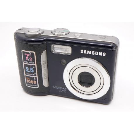 Aparat Samsung S700 7.2 MP 3x Zoom Optyczny LCD Czarny