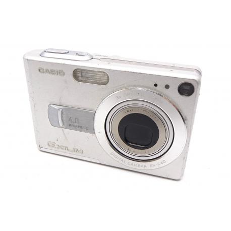 Aparat Casio Exilim EX-Z40 4 MP 3x Zoom Optyczny LCD Srebrny