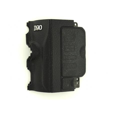 Przednia część obudowy Nikon D90 zaślepka gniazd