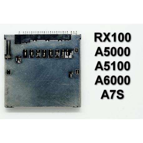 Gniazdo czytnik kart SD Sony RX100 A5000 A6000 NEX5 NEX6 NEX7 HX50