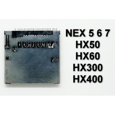 Gniazdo czytnik kart SD Sony RX100 A5000 A6000 NEX5 NEX6 NEX7 HX50