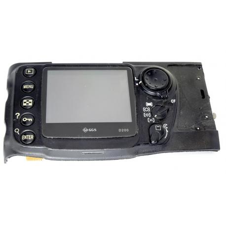 Tył obudowy szybka i klawiatura Nikon D200