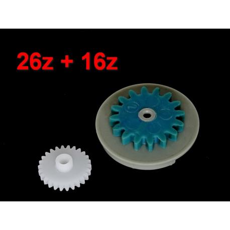 26z + 16z Zestaw naprawczy licznika Volvo 850 Audi 80 B3 B4 zębatka tryb