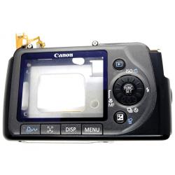 Tył budowy Canon SX100 klawiatura i szybka