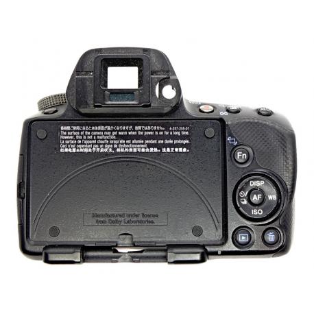 Tył obudowy Sony DSLR A55 z klawiaturą