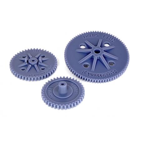 Zębatka tryb Philips F6112 F6121 F6133 F6211 F6222 - 3szt