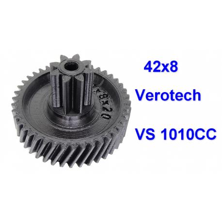 Koło zębate 42x8 zębów niszczarki Verotech VS-1010C