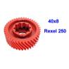 Koło zębate 40x8 zębów niszczarki REXEL 250
