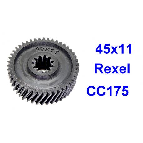 Koło zębate 45x11 zębów niszczarki Rexel CC175