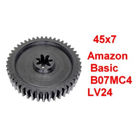 Koło zębate 45x7 zębów niszczarki Amazon Basics B07MC4LV24