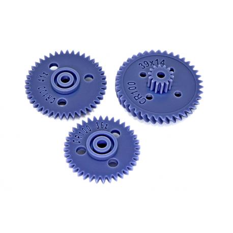 Zębatka tryb GRUNDIG CR 100 Philips D7160 D6530 D6550 - 3szt