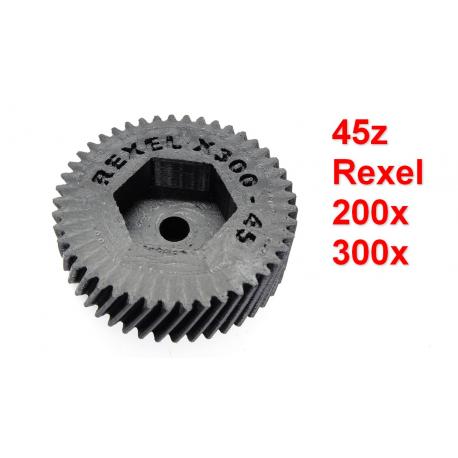Koło zębate 45z zębów niszczarki Rexel 200x 300x