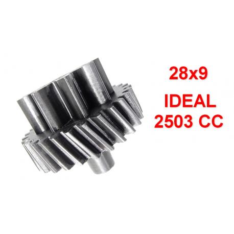 Koło zębate tryb 28x9 zębów niszczarki Ideal 2503 CC